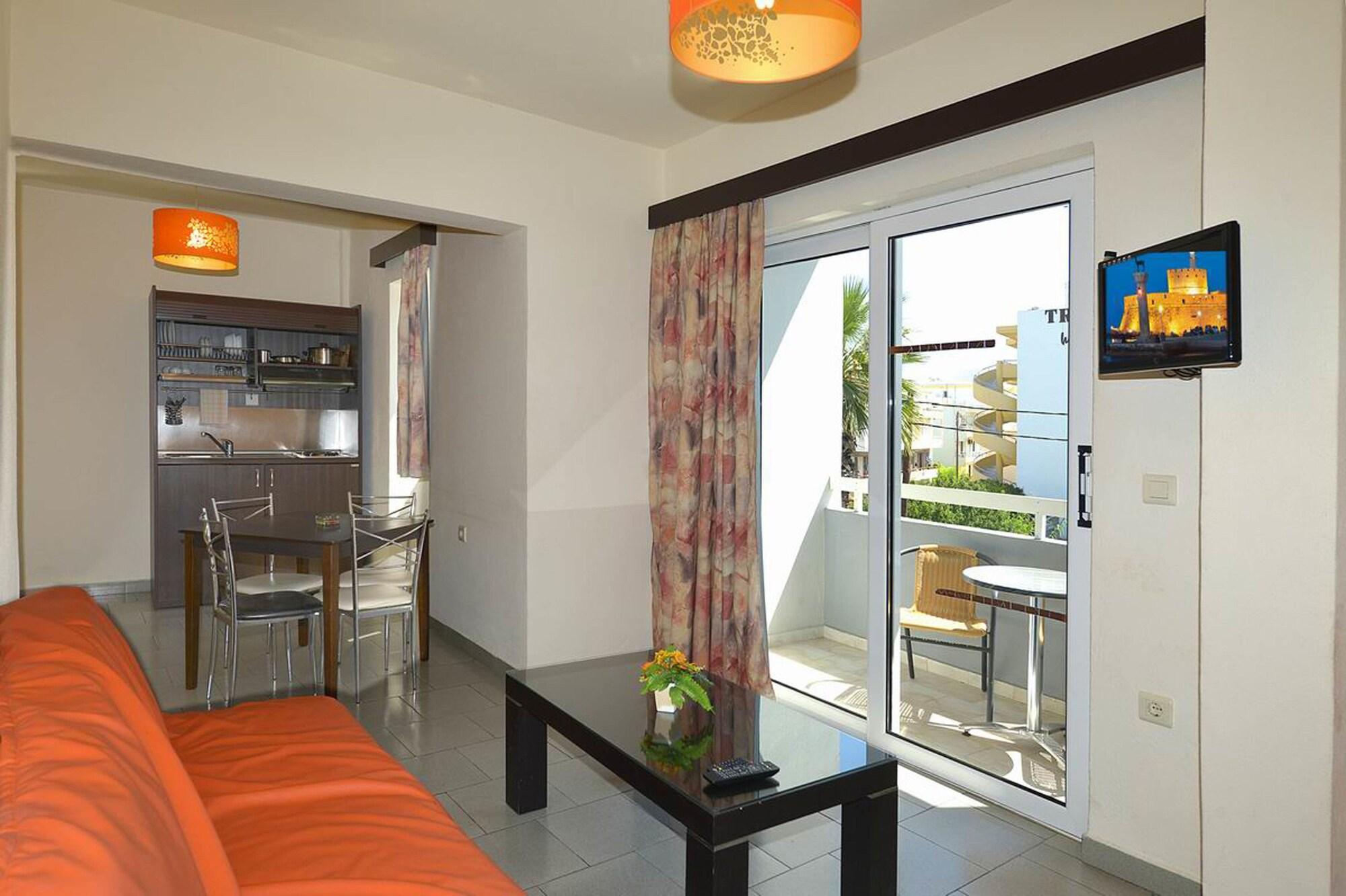 Ialysos City Hotel Bagian luar foto