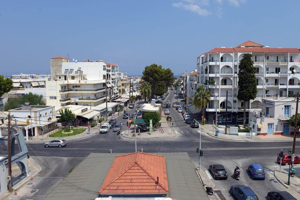 Ialysos City Hotel Bagian luar foto