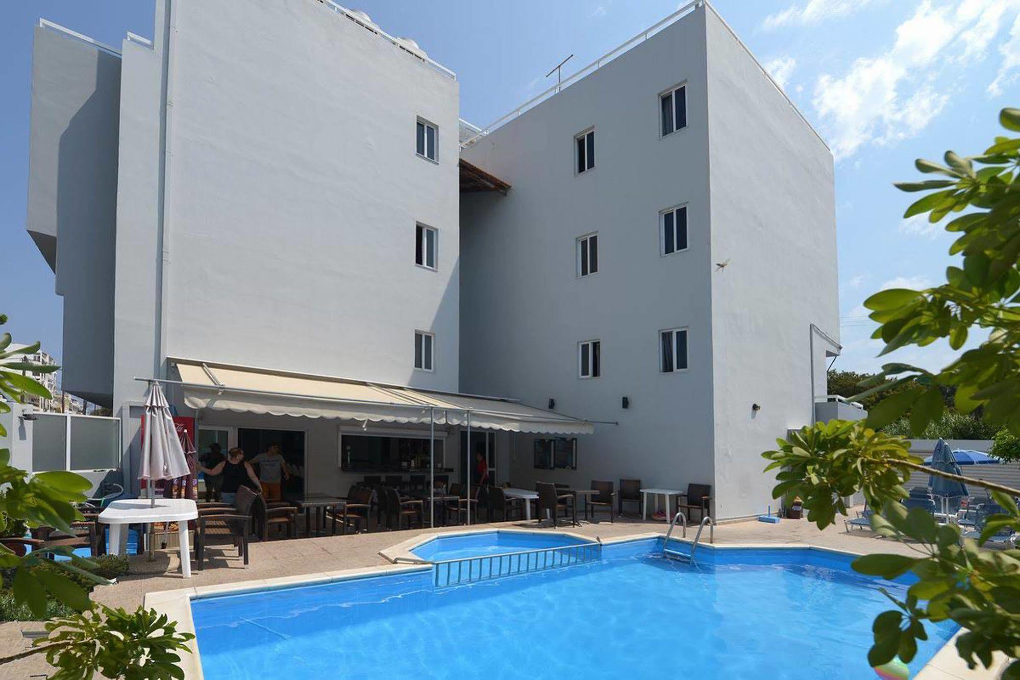Ialysos City Hotel Bagian luar foto